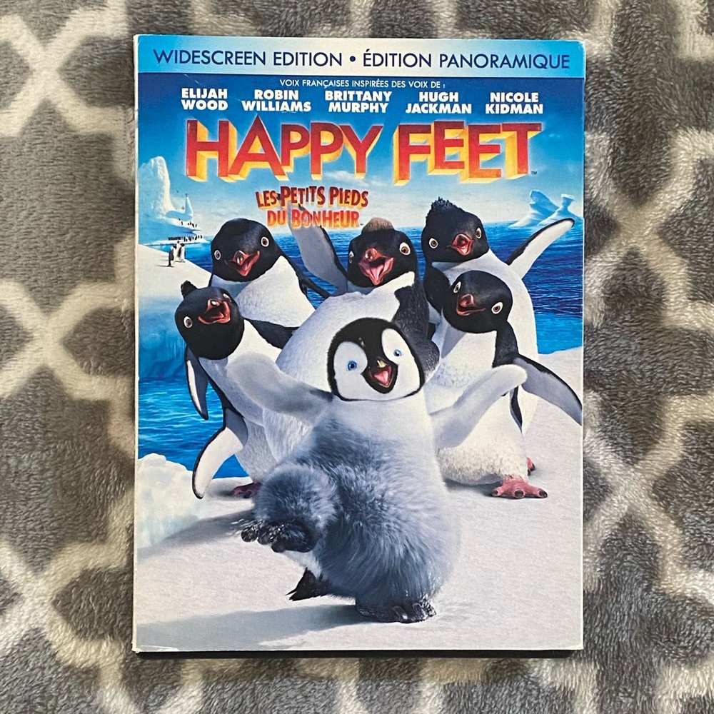 ⭐️ 3/15 Happy Feet dvd movie widescreen edition